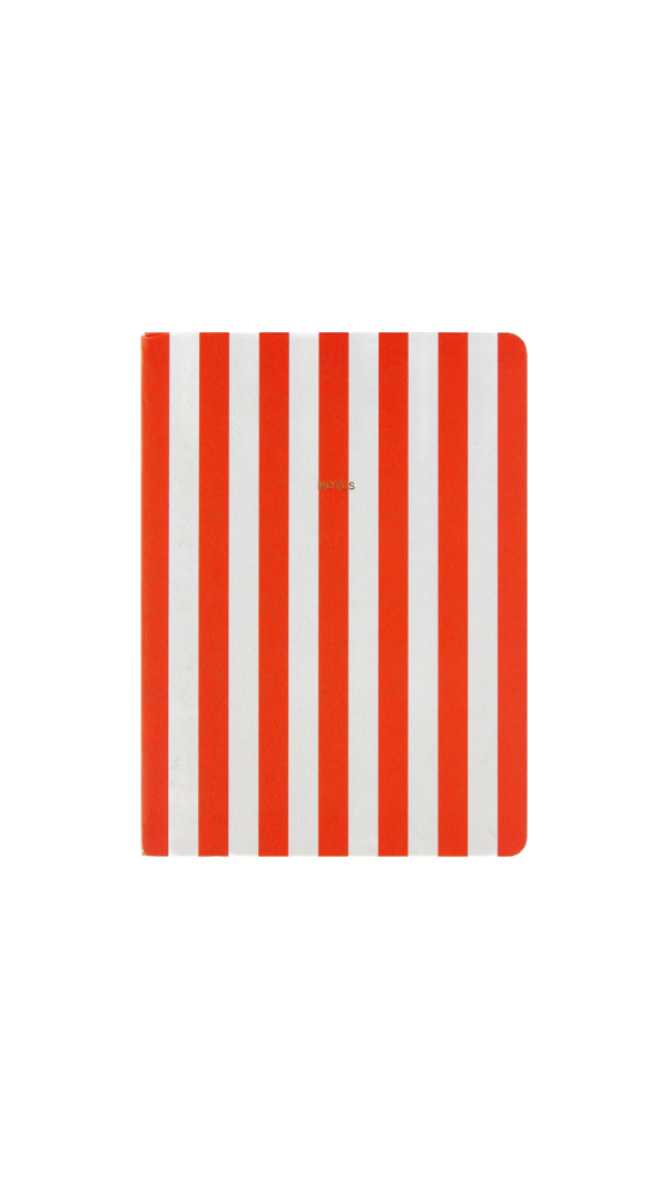 Fabrique Notebook Stripes Orange