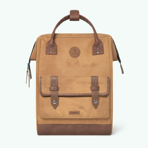 Backpack Adventurer Colombo Waxed Cotton Brown Medium 23 L