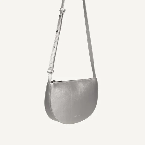 Farou Half Moon Bag Hematite