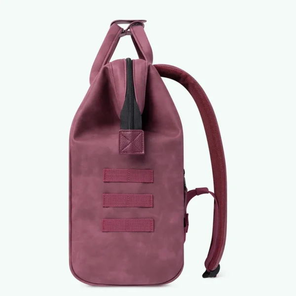 Backpack Adventurer Delhi Vegan Nubuck Burgundy Medium 23 L