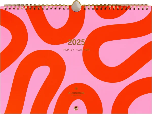 Family Planner 2025 - Flow Pink