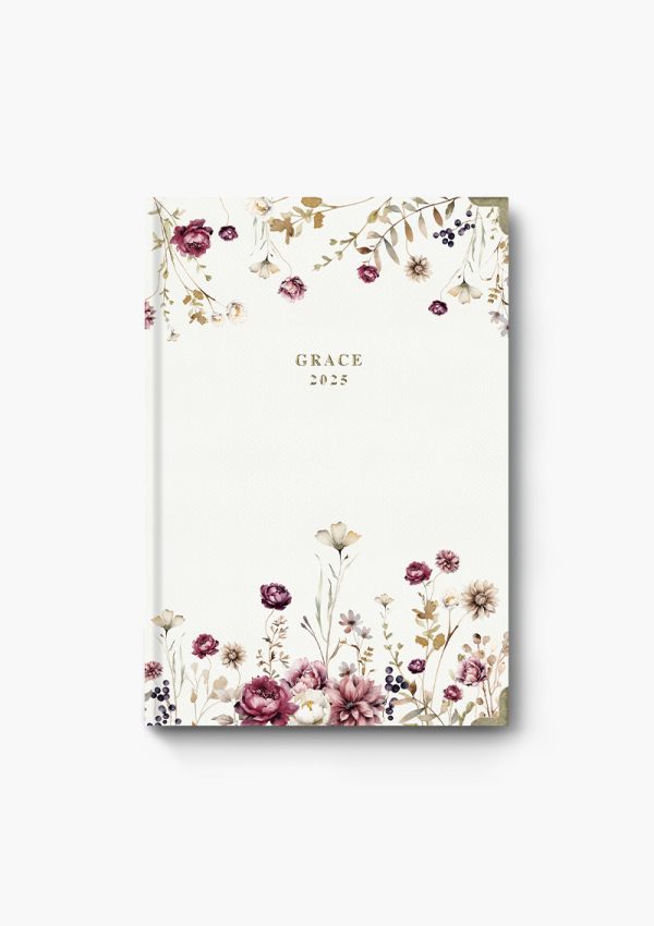 Grace Daily Calendar Autumn Flowers 14×21