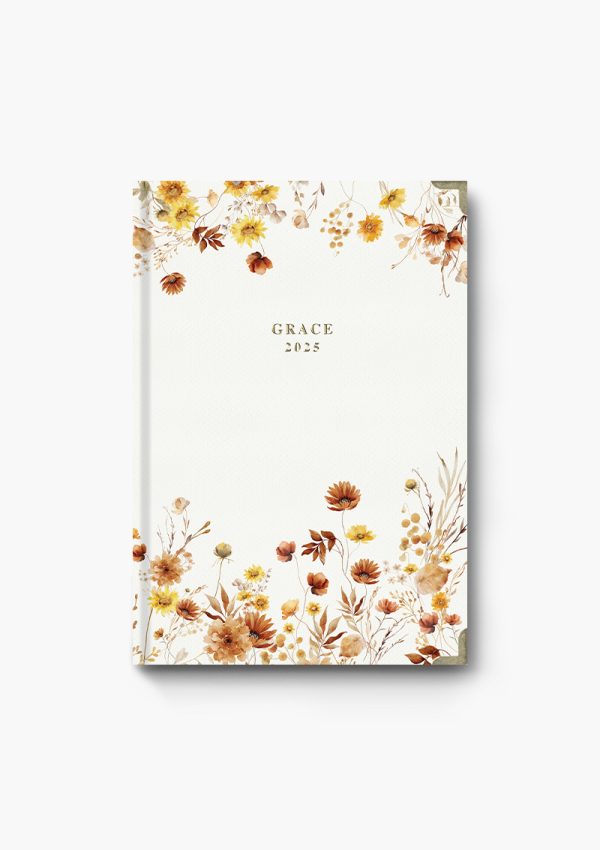 Grace Daily Calendar Summer Flowers 14×21