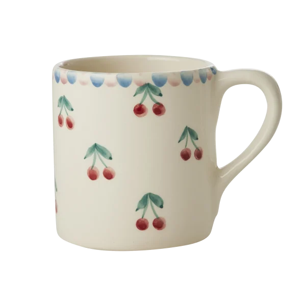 Ceramic Mug with Cherries 420 ML