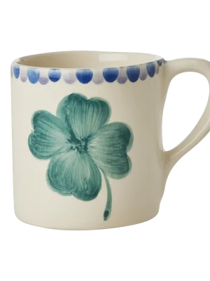 Ceramic Mug with Luck Clover 420 ML