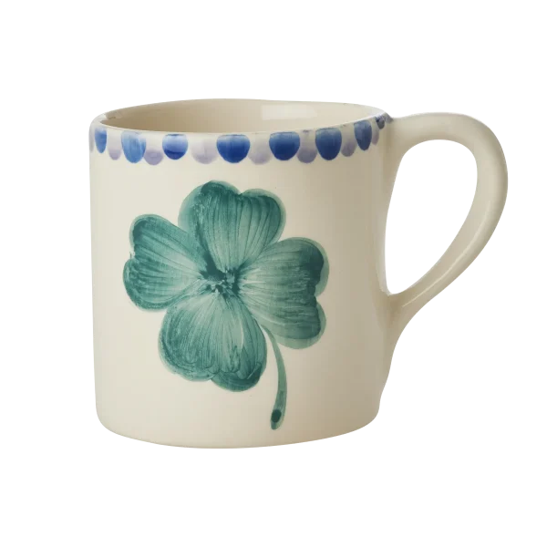 Ceramic Mug with Luck Clover 420 ML