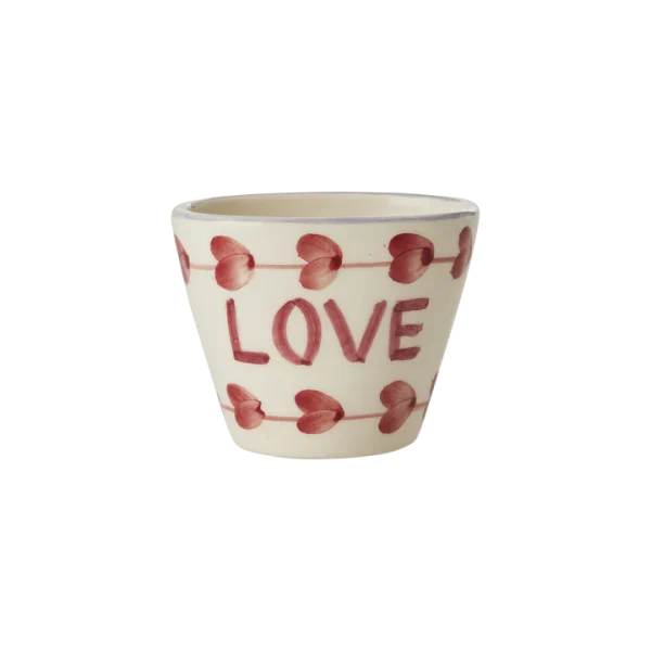 Ceramic Espresso Cup Love