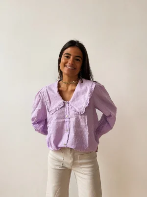 Chiara Lavender Shirt