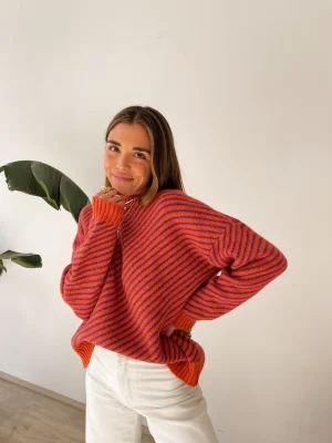 Sweater Jersey Laura Naranja