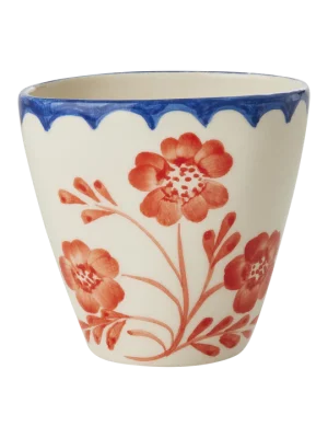 Ceramic Cup with Vintage Flower 300 ML