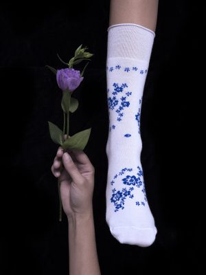 Ode Socks Porcelain Socks