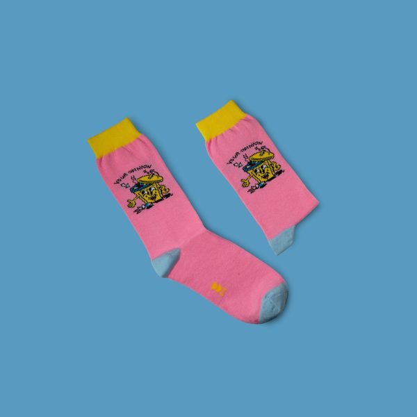 Ode Socks Ξέρω ένα μέρος Κάλτσες Ροζ