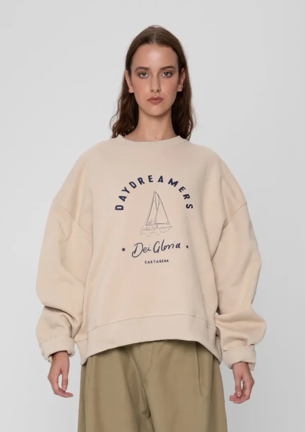 Μπλούζα Dei Gloria Crewneck Ivory