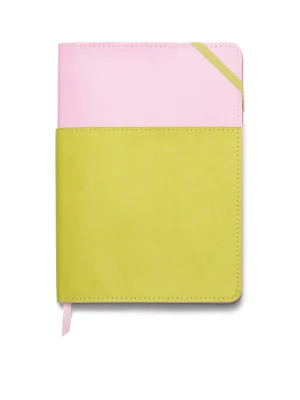 Σημειωματάριο Vegan Leather Pocket Journal - Lilac and Matcha