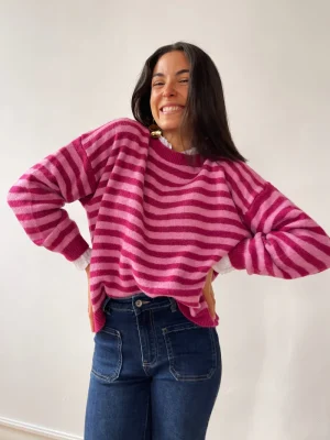 Sweater Jersey Pia Fucsia