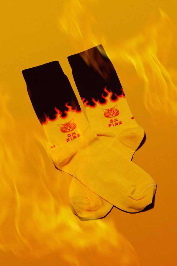 Ode Socks Pussy on Fire Κάλτσες