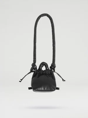 Micro Ona Vegan Leather Bag - Black