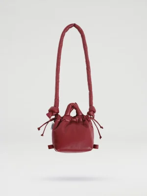 Micro Ona Vegan Leather - Cherry Red