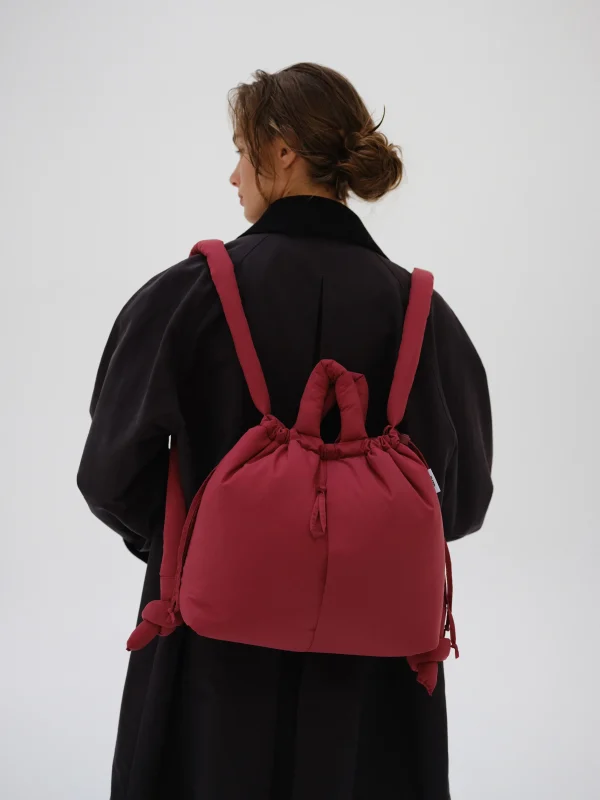 Ona Soft Bag - Backbag Cherry Red