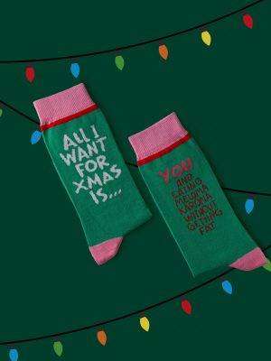 Ode Socks All I Want For Xmas