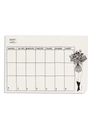 Weekly Planner Flower Girl