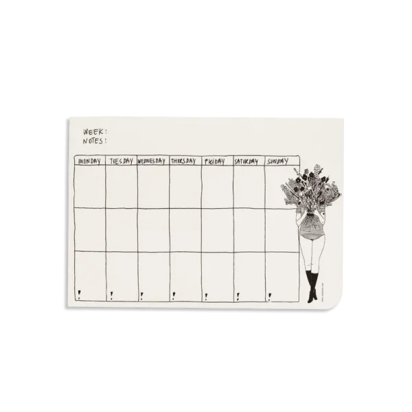 Weekly Planner Flower Girl