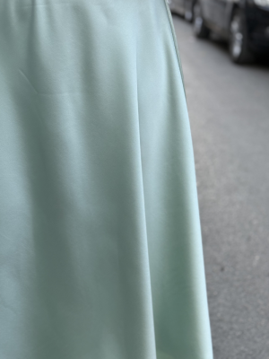 Satin Midi Skirt