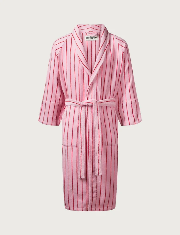 Naram Bathrobe Baby Pink and Ski Patrol