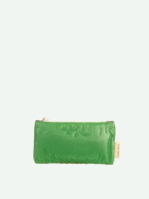 Pencil Case Mesh Green