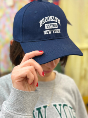 Brooklyn Hat in Blue