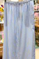 Pleated Pants Blue