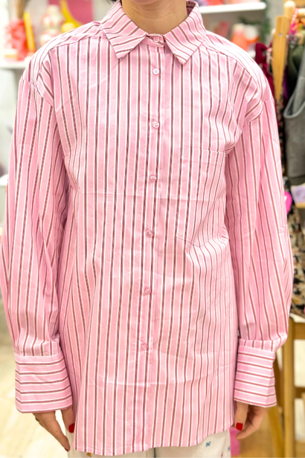 Pink Stripped Shirt