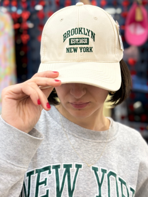 Brooklyn Hat in Ecru