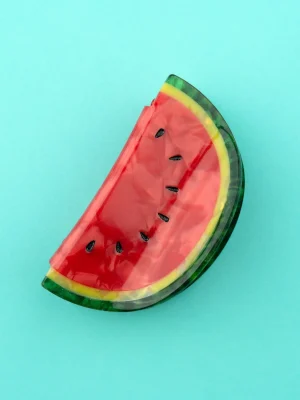 Hair Claw Watermellon