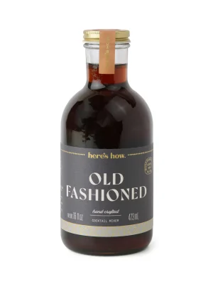 Old Fashioned Cocktail Mixer 500ml