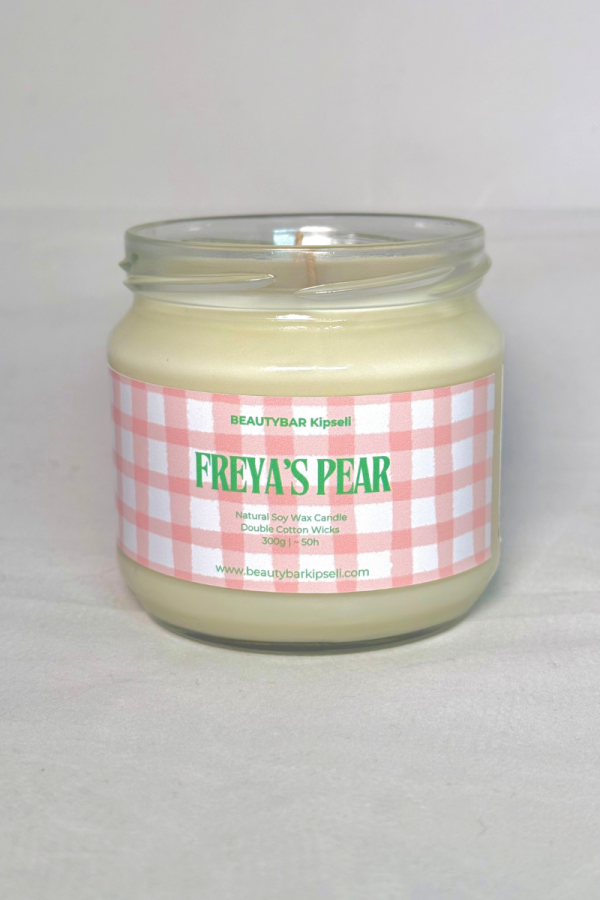 Freya's Pear BEAUTYBAR Kipseli Scented Soy Candle 300g