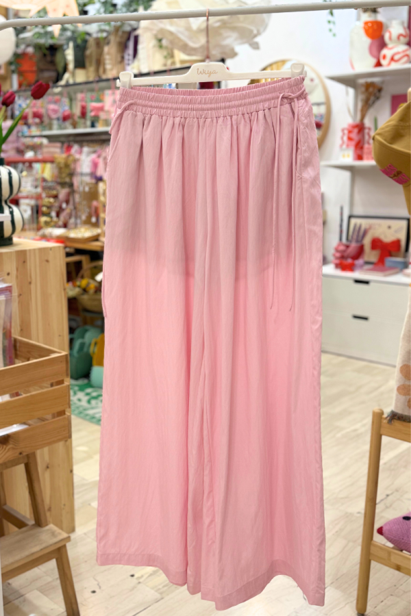 Pants with Drawstrings Pink