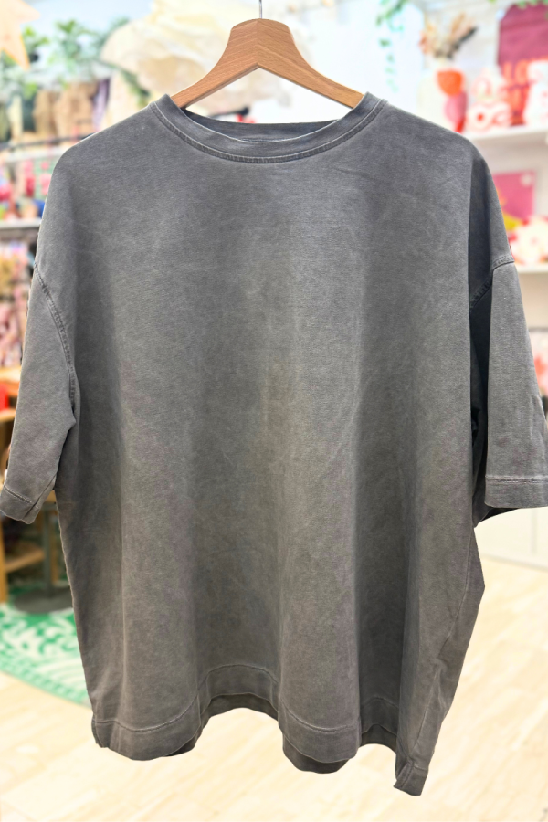 Grey Stonewashed T-Shirt