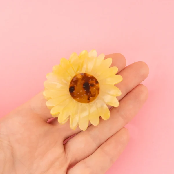 Sunflower Hair Claw