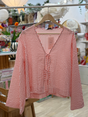 Pleated Shirt Pink