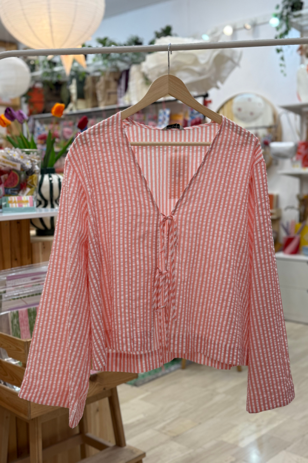 Pleated Shirt Pink