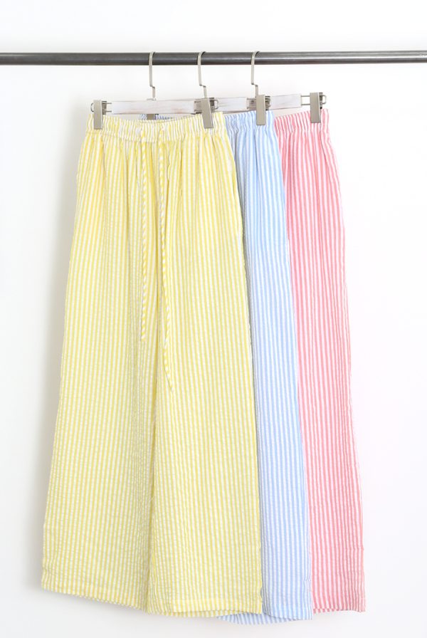 Pleated Pants Yellow