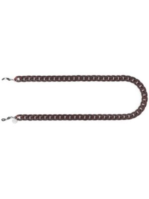 Eyewear Chain Brooks Burgundy