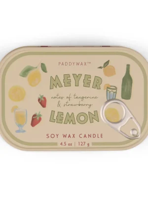 Bistro Κερί σε Μεταλλικό Δοχείο – Meyer Lemon