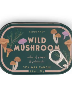 Bistro Κερί σε Μεταλλικό Δοχείο – Wild Mushroom