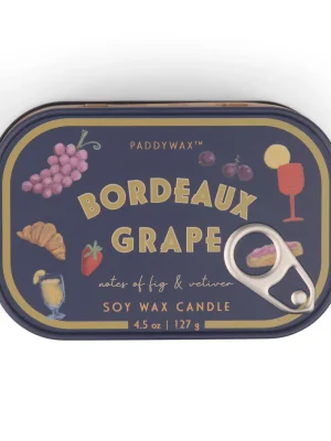 Bistro Κερί σε Μεταλλικό Δοχείο – Bordeaux Grape