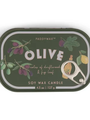 Bistro Κερί σε Μεταλλικό Δοχείο – Fig & Olive